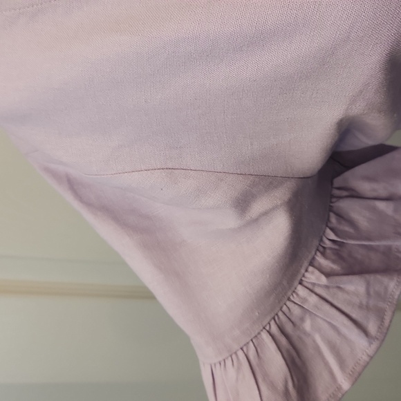 NWT Just Fab Orchid Ruffle Wrap Dress Size S - Picture 3 of 11